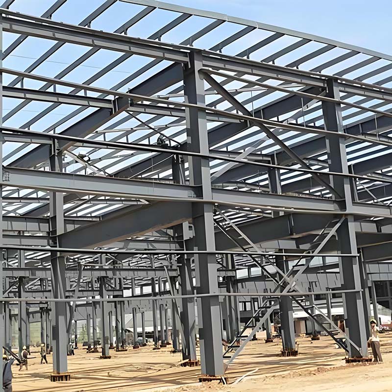 多层二手钢结构车间仓库