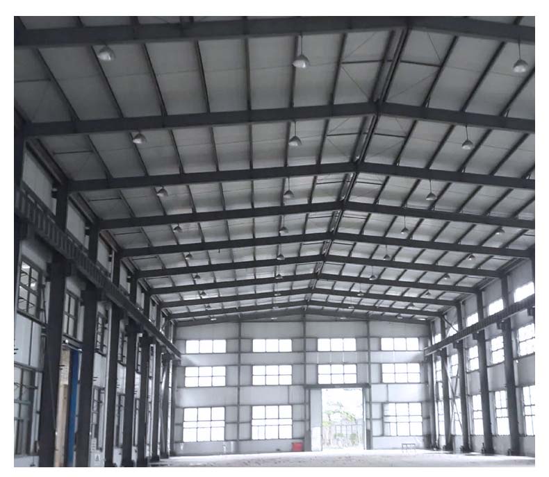 工厂仓库建造二手钢结构工程搭建 